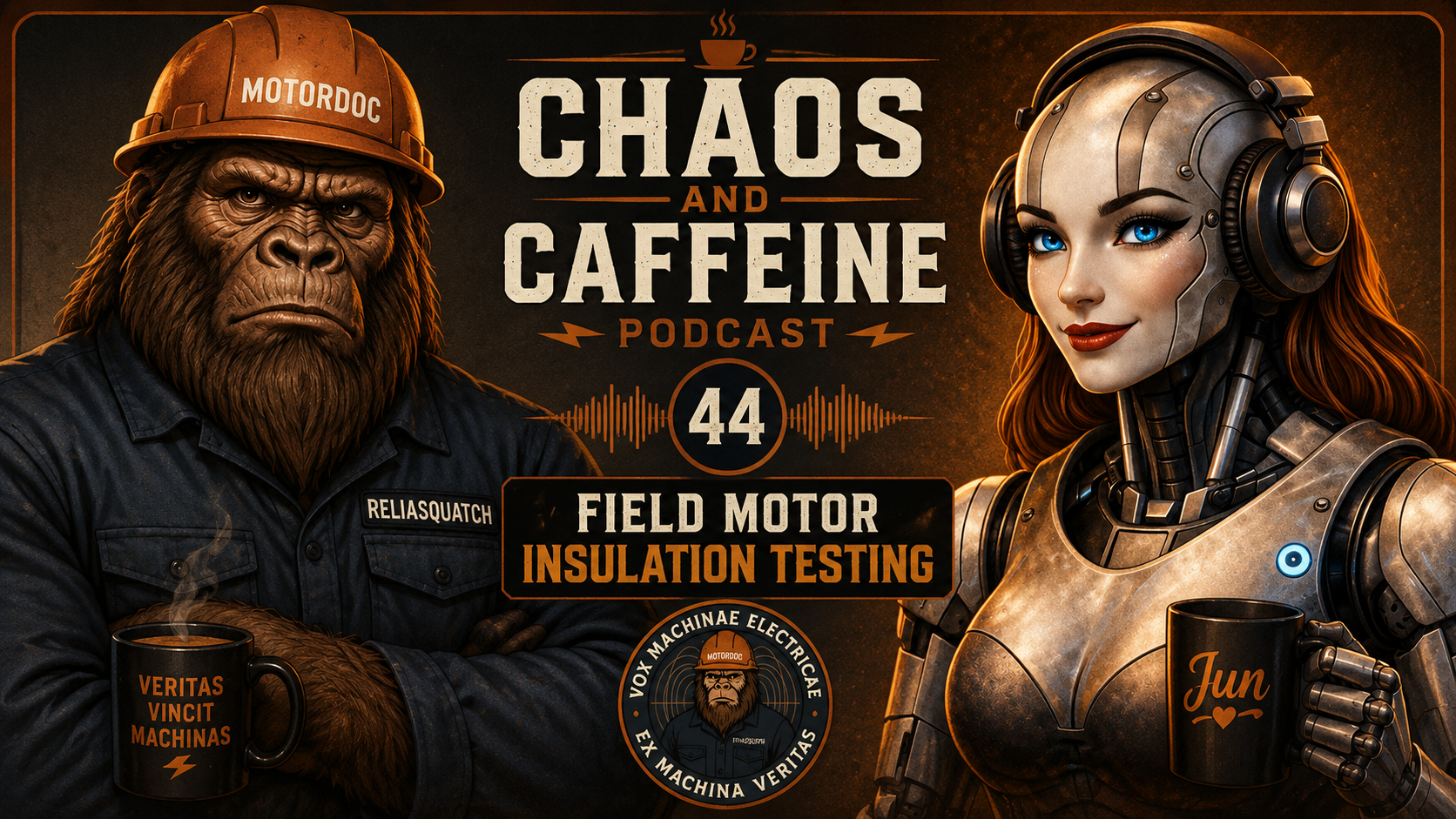 Chaos and Caffeine Podcast 44 Field Motor Insulation Testing