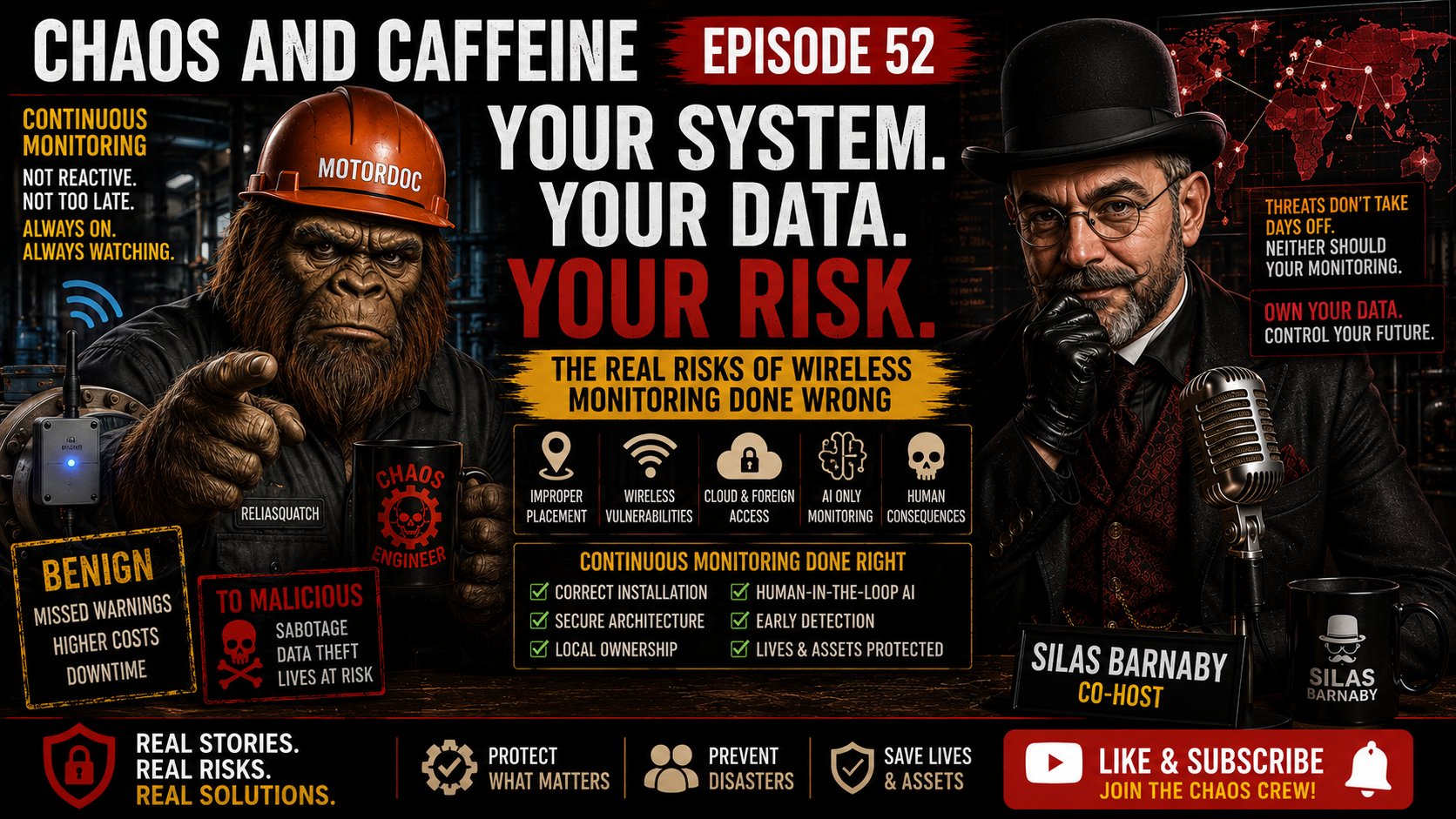 Chaos and Caffeine Episode 52 Your System Your Data Your Risk